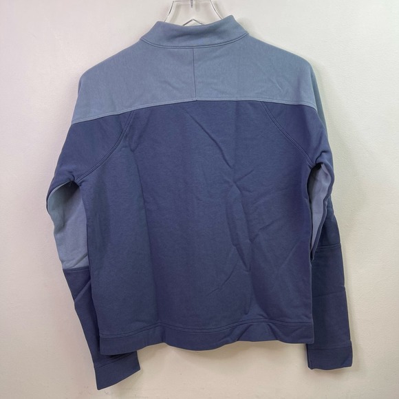 Under Armour Blue Track Top Zip Jacket Loose Fit Pockets Women's Small 42-44 EUC - Picture 7 of 8